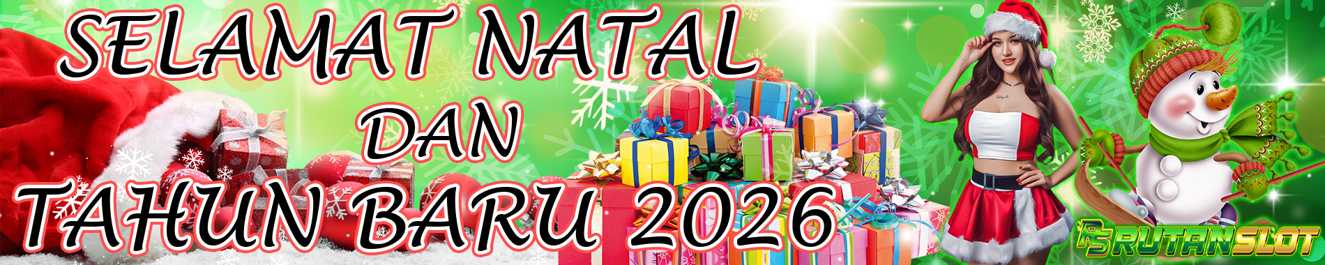 Rutanslot Mengucapkan Selamat Natal dan Tahun Baru 2026